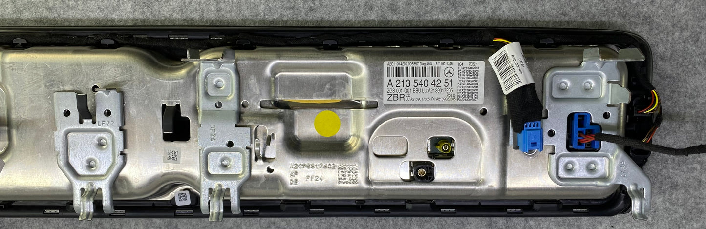Mercedes Benz W213 E-Class Digital Instrument and Media Display Unit