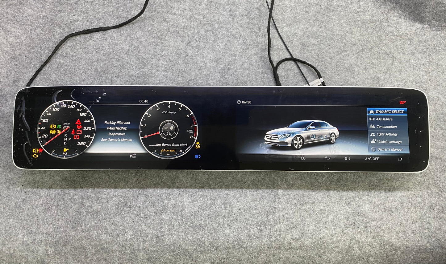 Mercedes Benz W213 E-Class Digital Instrument and Media Display Unit